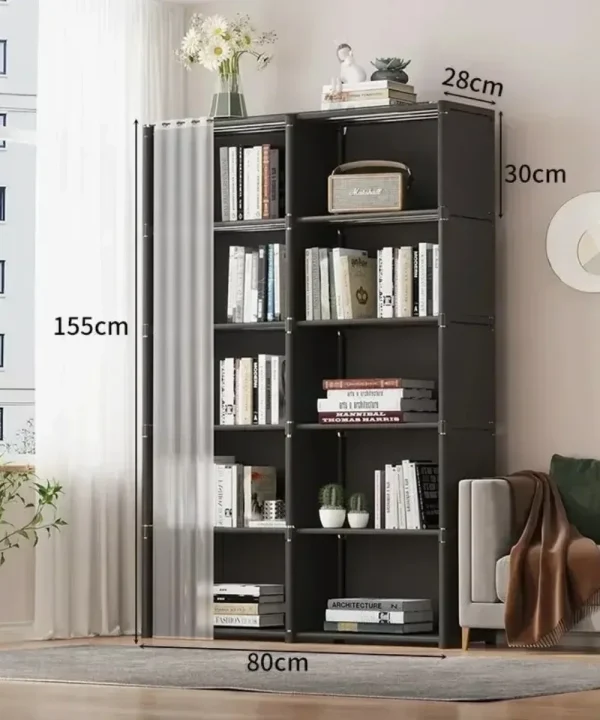 kf-S07a8e3cfd3bf4c1e82664b2e59b14b5c0-6-5-Layers-Dustproof-Wardrobe-High-Capacity-Partition-Bookshelf-Bedroom-Open-Simple-Assembly-Storage-Cabinet-Bedroom