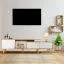 kf-S2698c9b37182449b86fe3860b73961dcV-Adjustable-Length-TV-Stand-with-Storage-Cabinets-Wood-Grain-Finish-for-Various-Spaces-Modern-Design-Easy